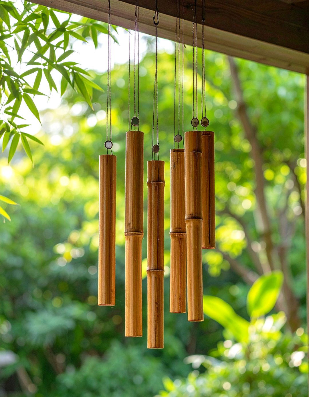 Wind Chimes for Soothing Sounds - 30 outdoor decor ideas