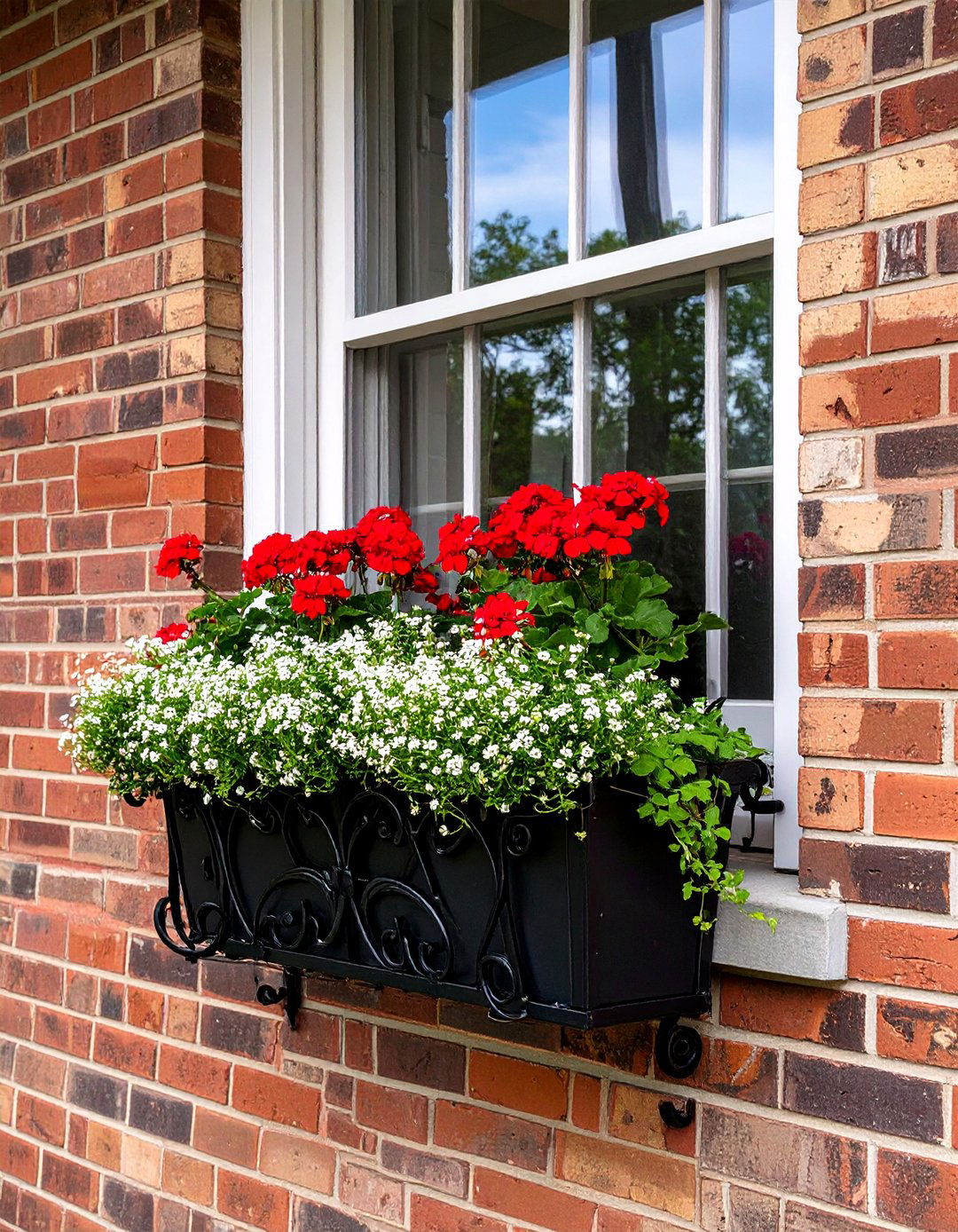 Window Box Planter Charm - 30 backyard planter ideas