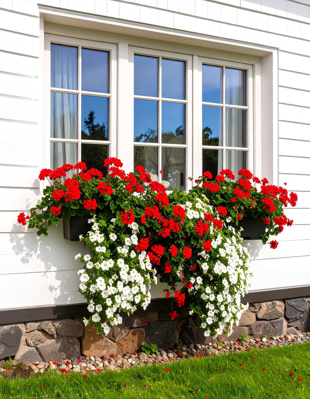Window Box Planters - 30 small front yard ideas