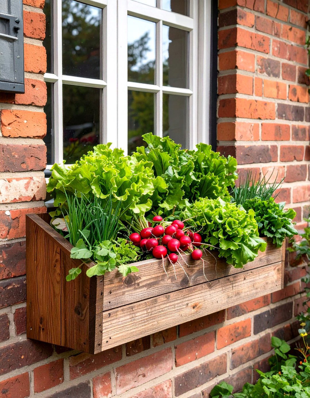 Window Box Vegetable Garden - 30 vegetable garden design ideas