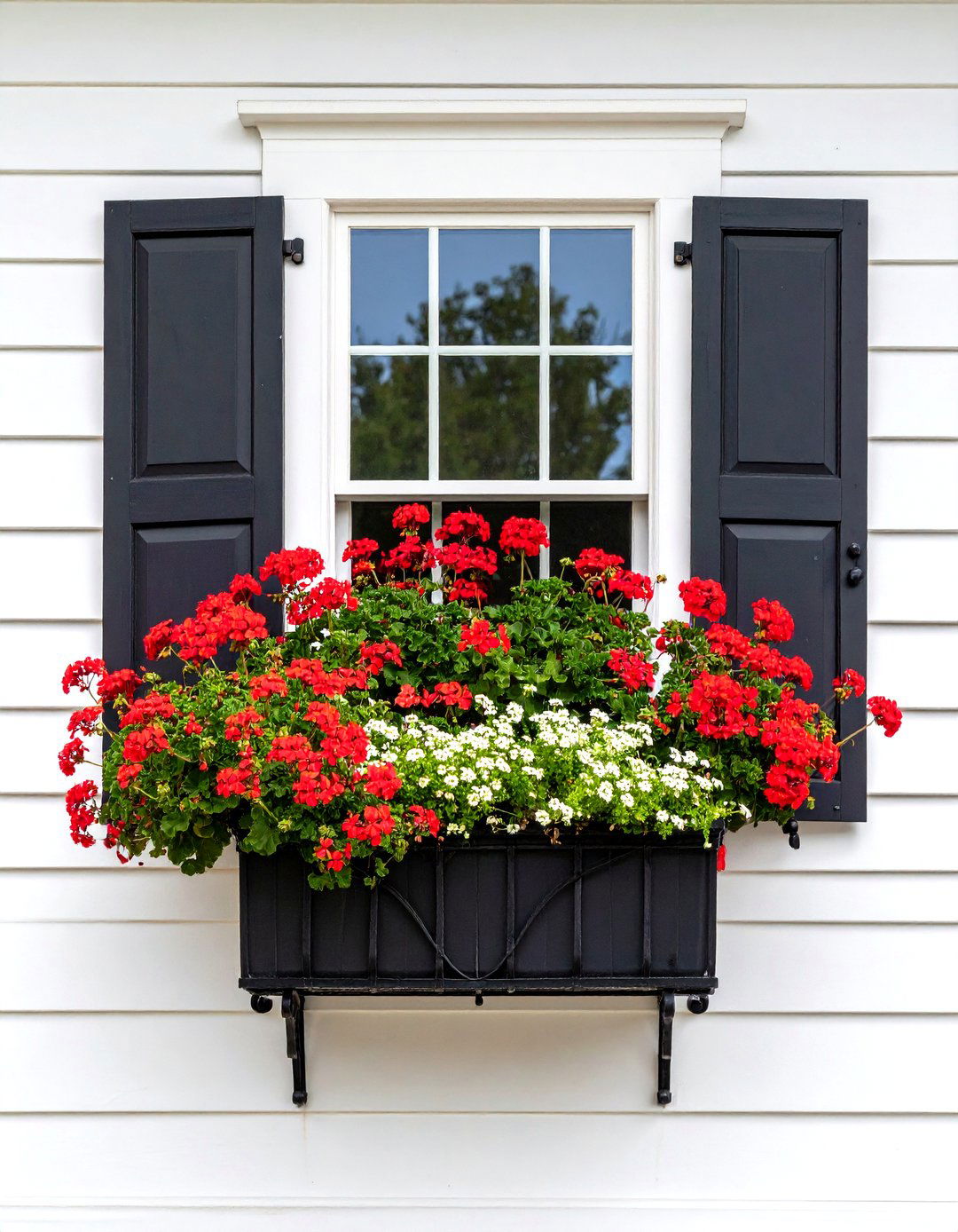 Window Boxes Below Porch Windows - 30 porch decor ideas