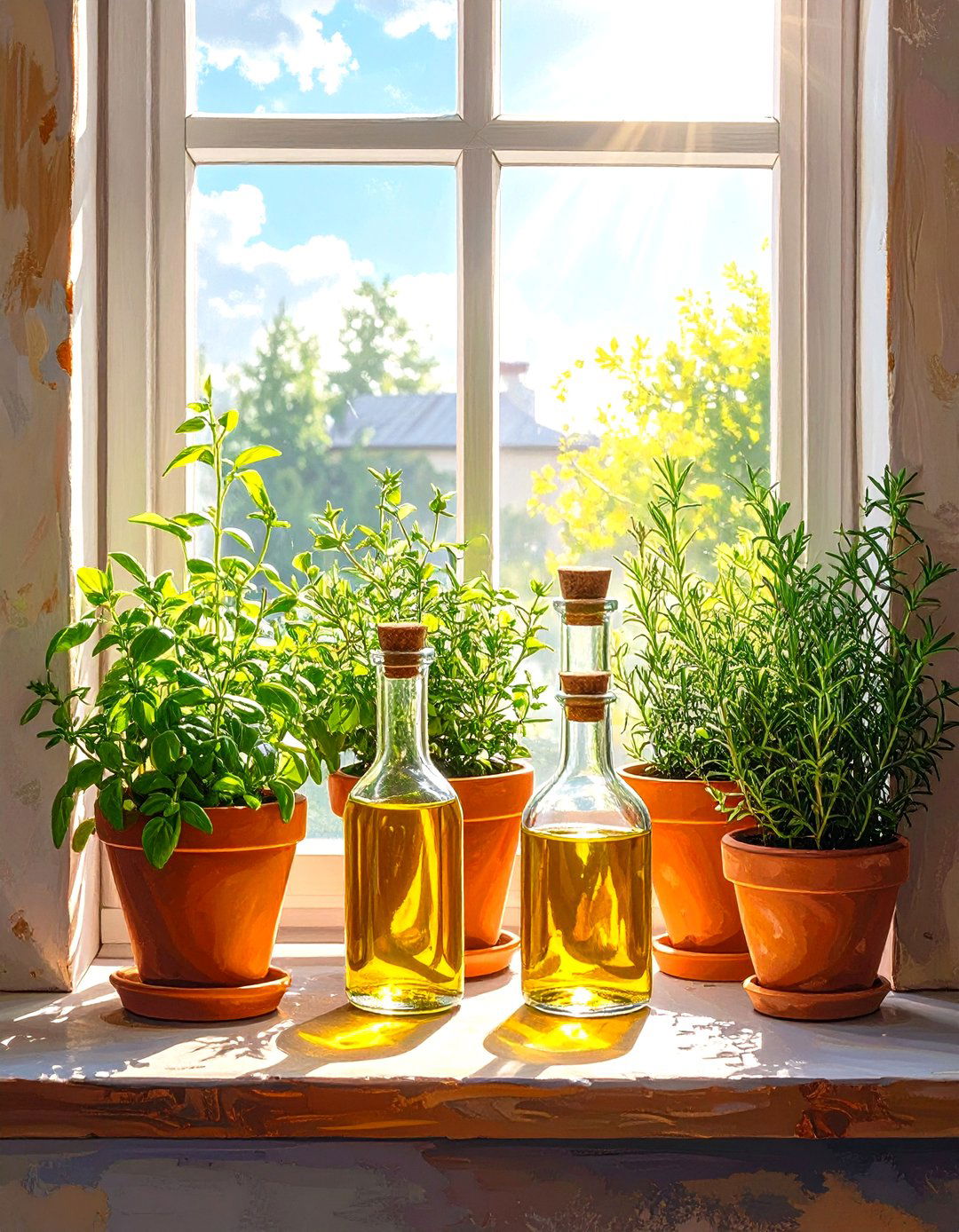 Window Sill Small Pantry Shelf - 30 small kitchen small pantry ideas