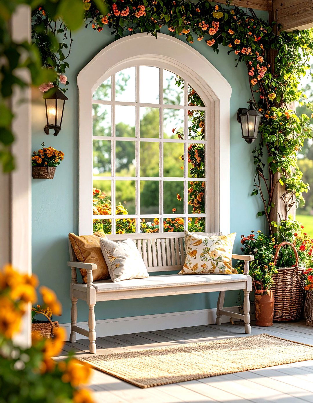 Windowpane Entryway Mirror - 30 entryway mirror ideas