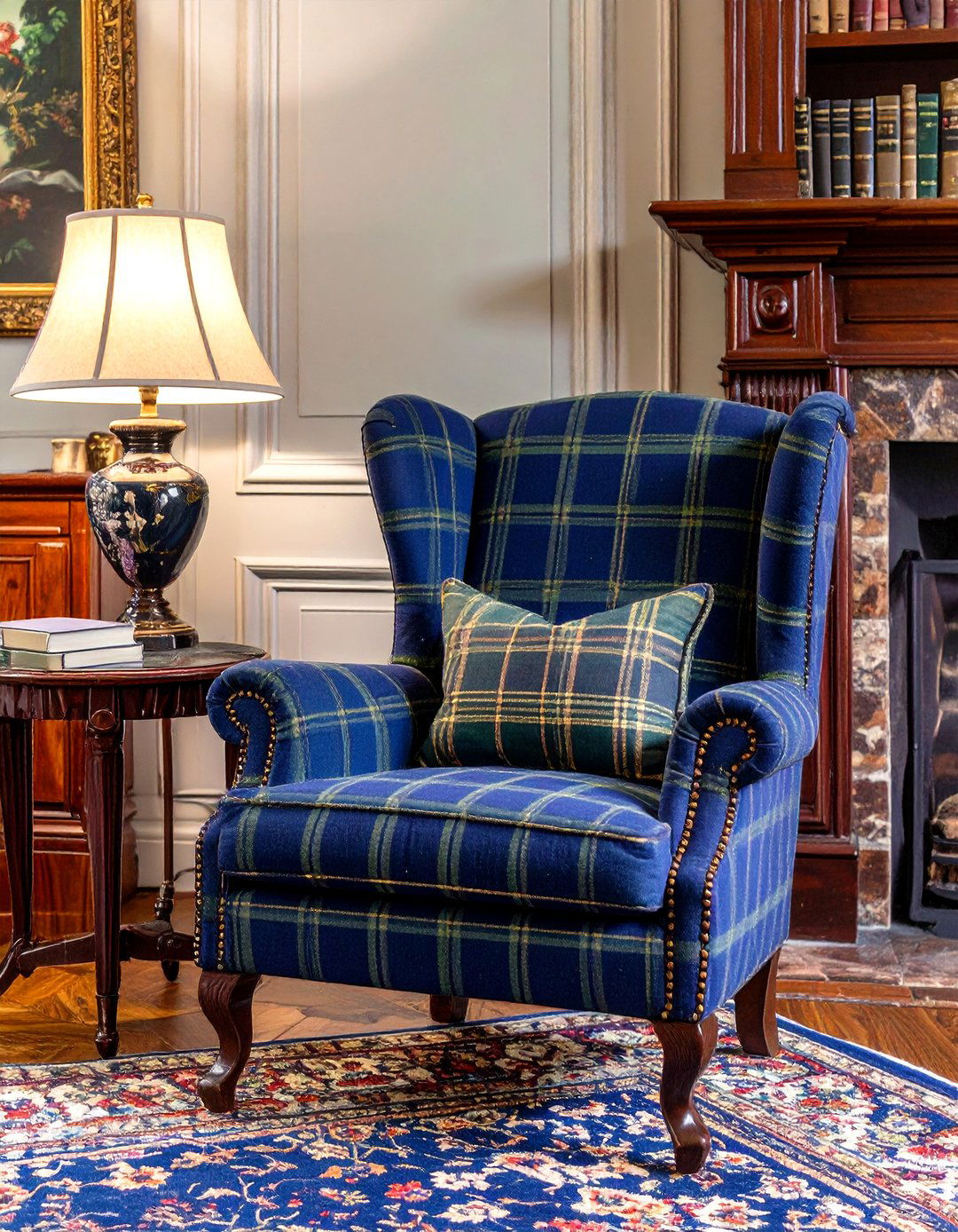 Wingback Chairs as Accent Seating - 30 what is traditional interior design ideas