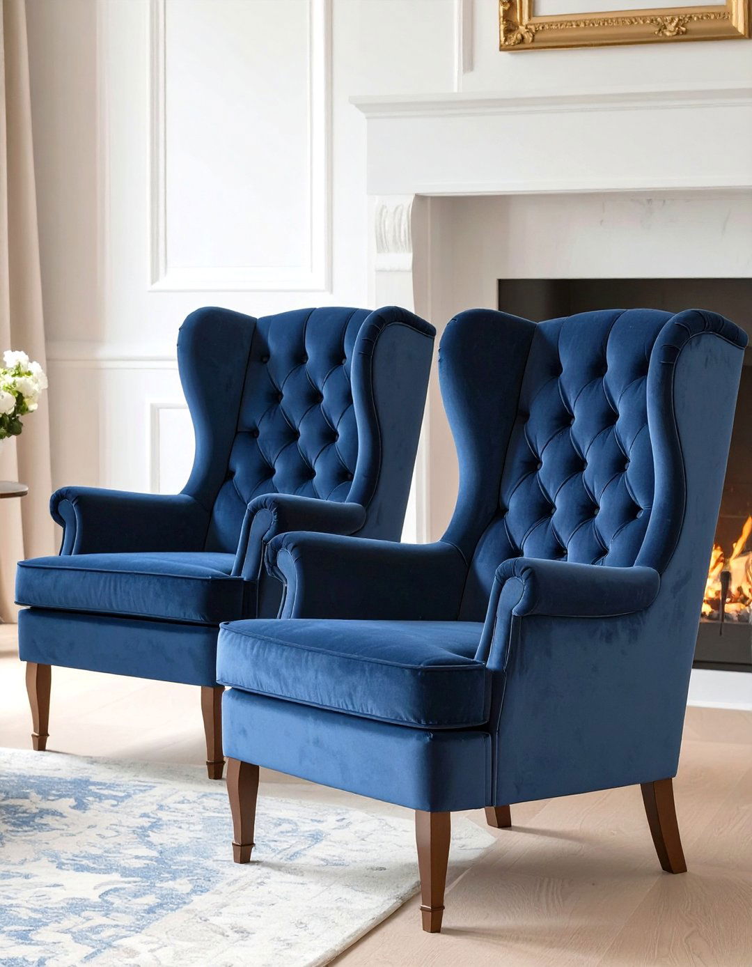 Wingback Chairs - 30 traditional interior design ideas