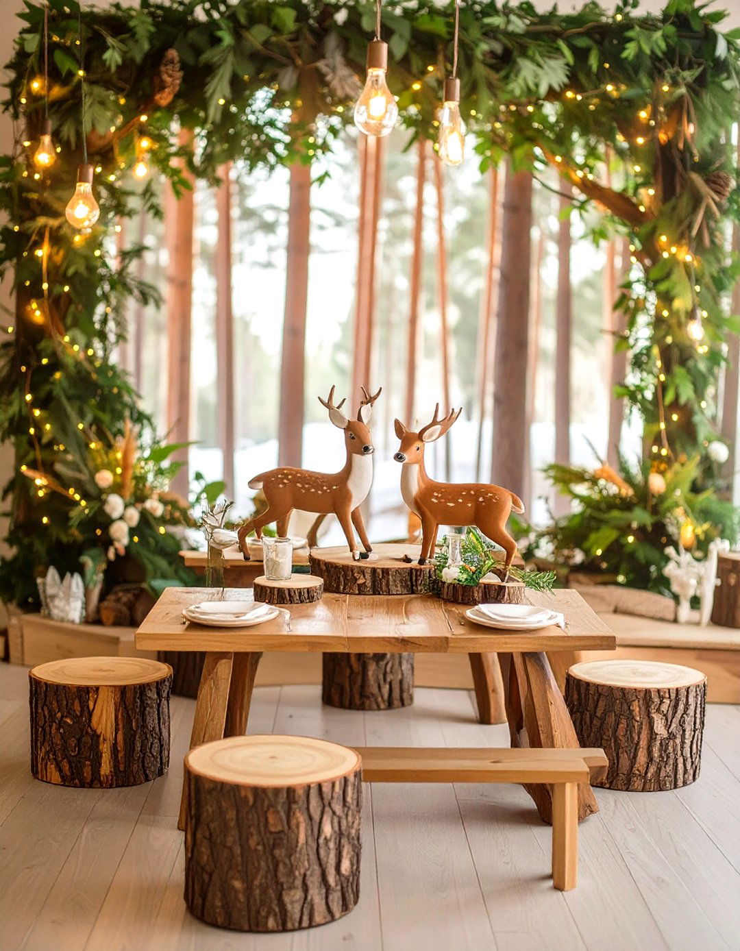 Winter Woodland Animals Theme - 30 january baby shower ideas