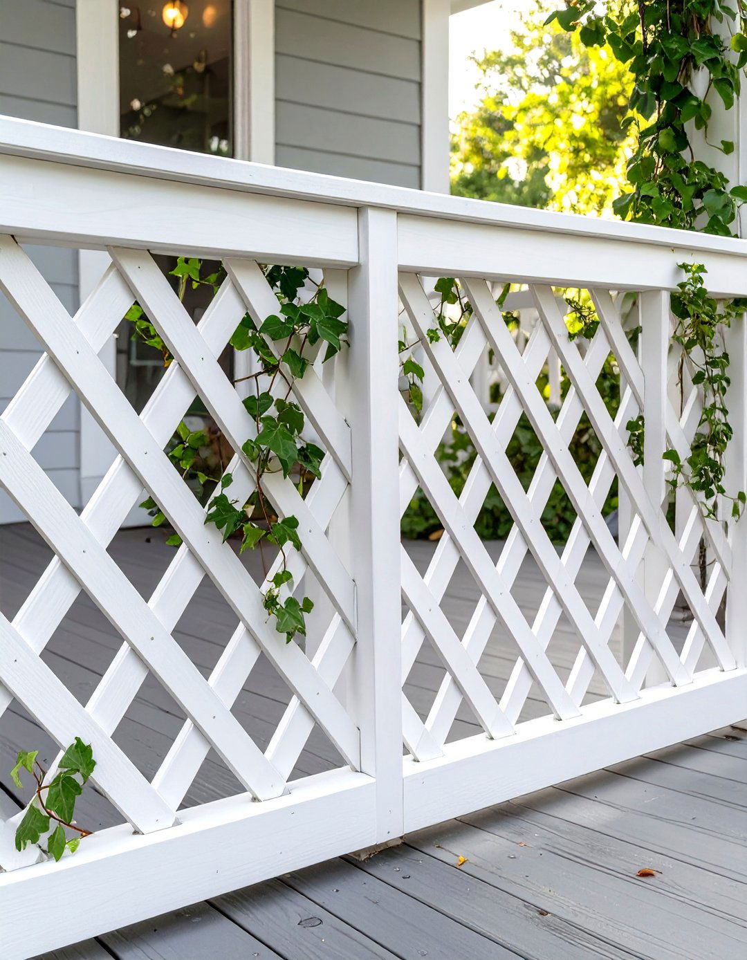 Solid Timber Panel Railing 30 Durable Wood Deck Railing Ideas for Your Backyard - We Love Home Blog