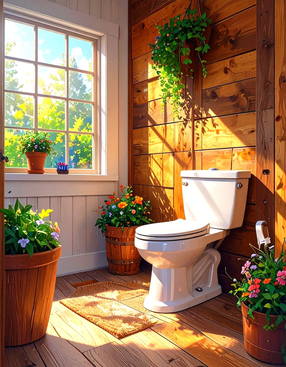 Wood Paneling in a Water Closet - 30 water closet ideas