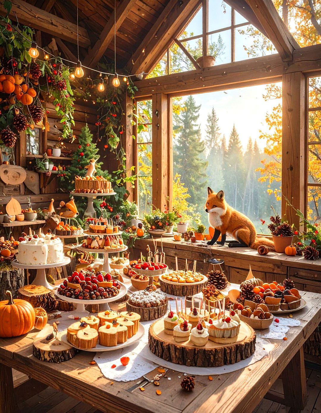 Woodland Creatures Sprinkle Shower - 30 sprinkle shower ideas