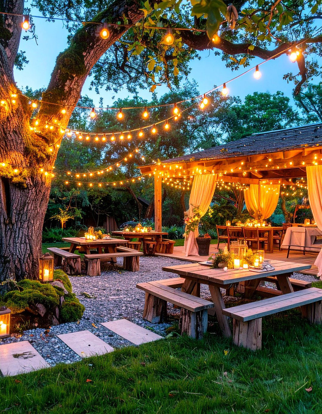 Woodland Fairy Tale - 30 backyard engagement party ideas