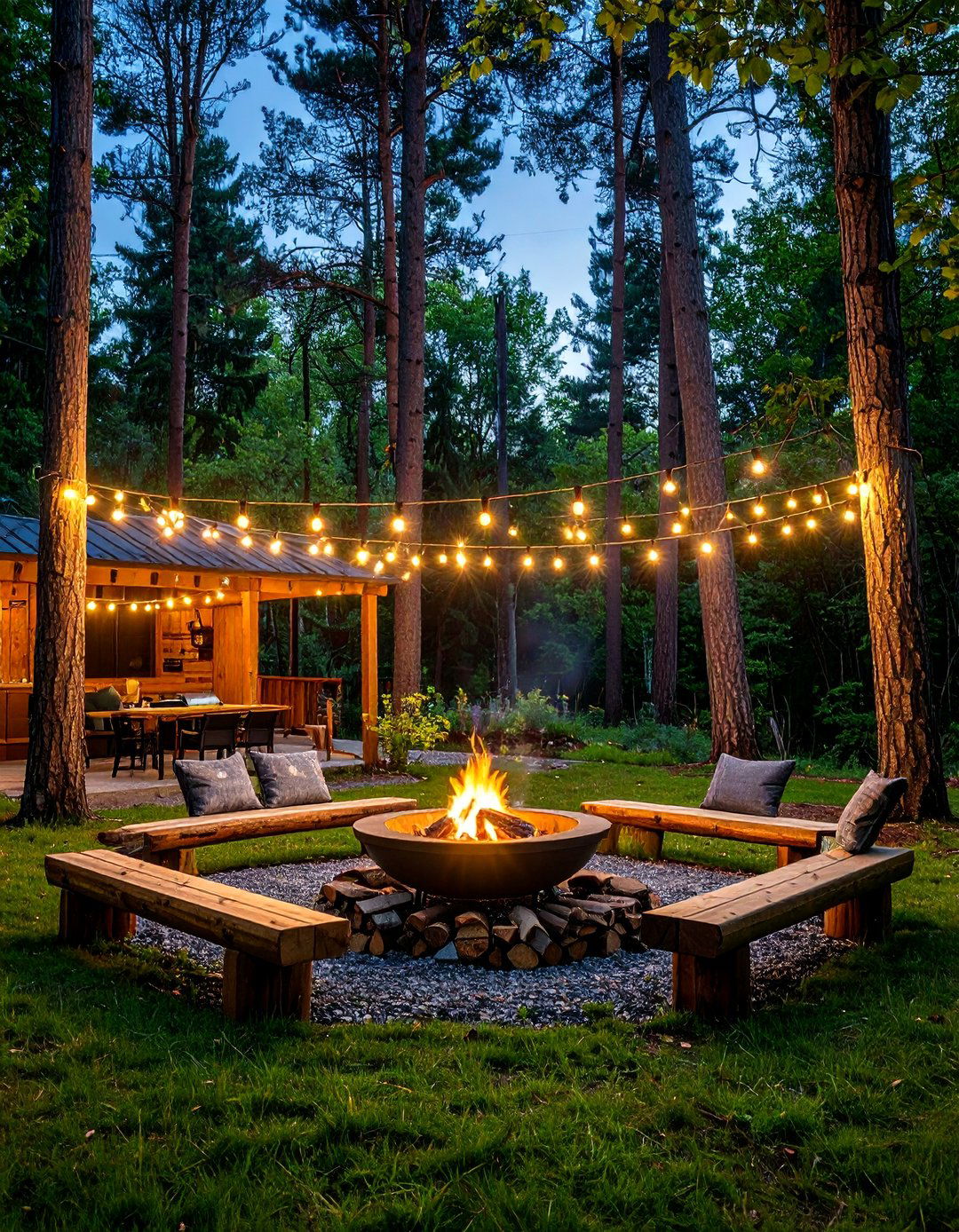 Woodland Retreat BBQ Clearing - 30 backyard bbq ideas