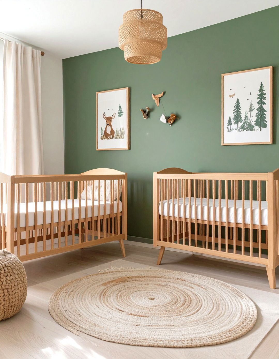 30 Twin Nursery Ideas for a Beautiful Shared Space - We Love Home Blog