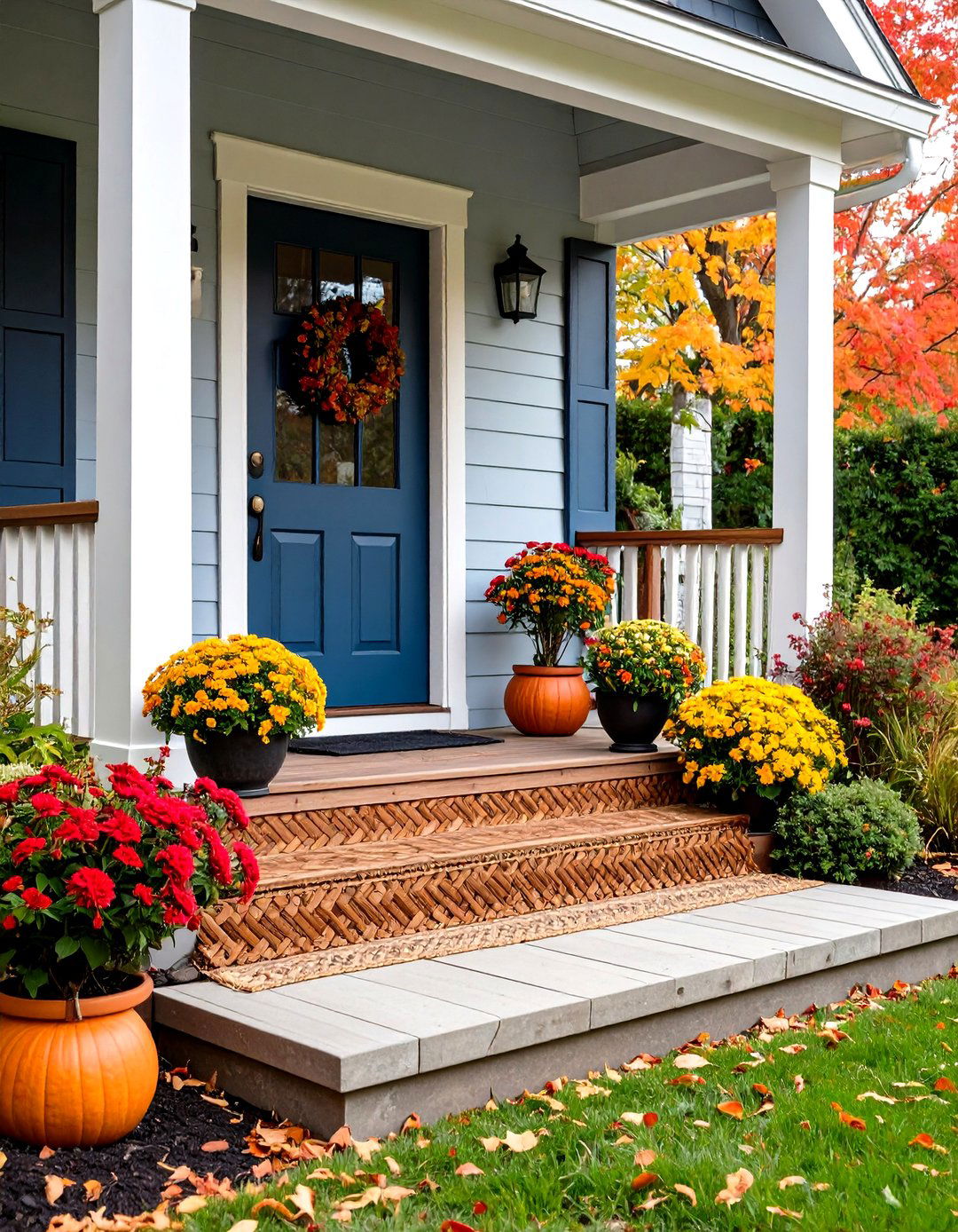 Woven Wood Porch Skirting - 30 porch skirting ideas