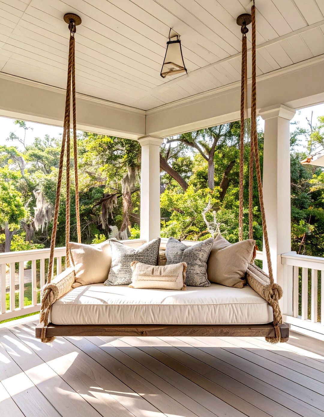 Wrap Around Porch with Decorative Columns - 30 wrap around porch ideas