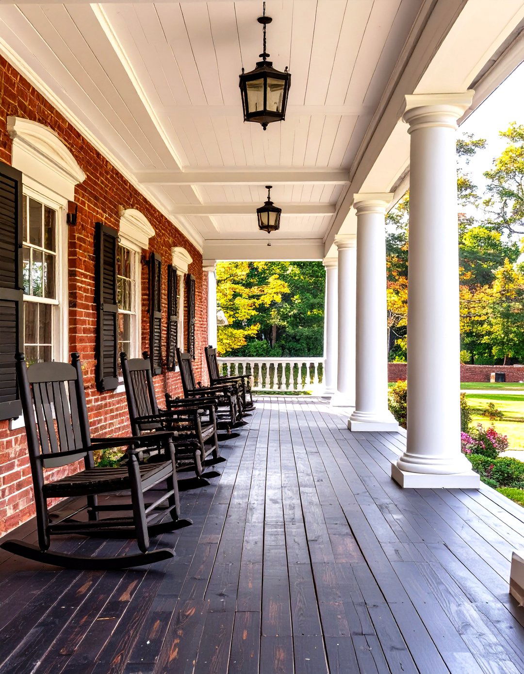 Wrap Around Porch with a Dog Friendly Design - 30 wrap around porch ideas