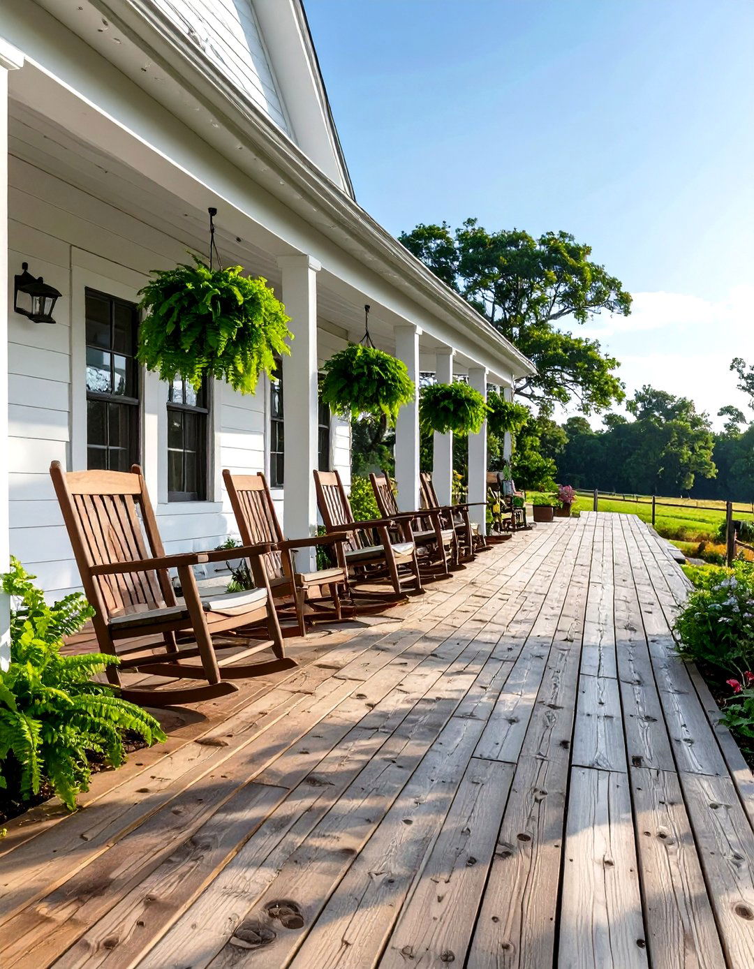 Wraparound Wood Deck - 30 wood deck ideas