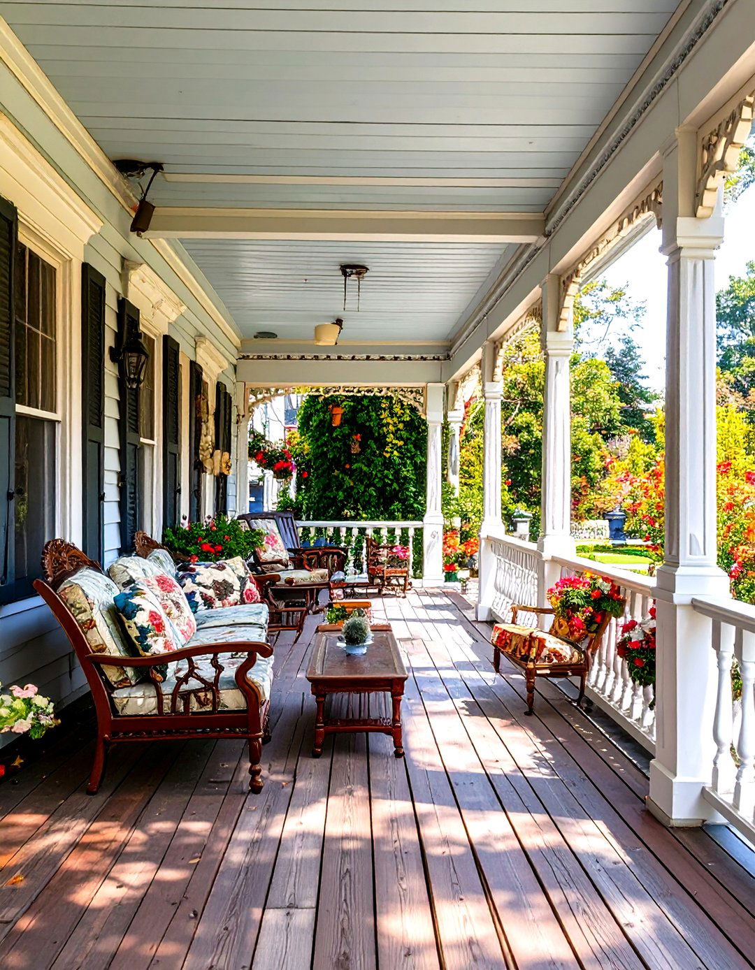 30 Classic Wood Front Porch Ideas for Home Curb Appeal - We Love Home Blog