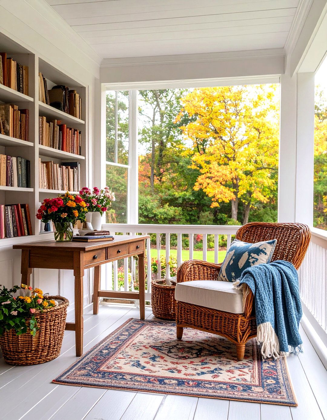 Writers Retreat Nook - 30 3 season porch ideas