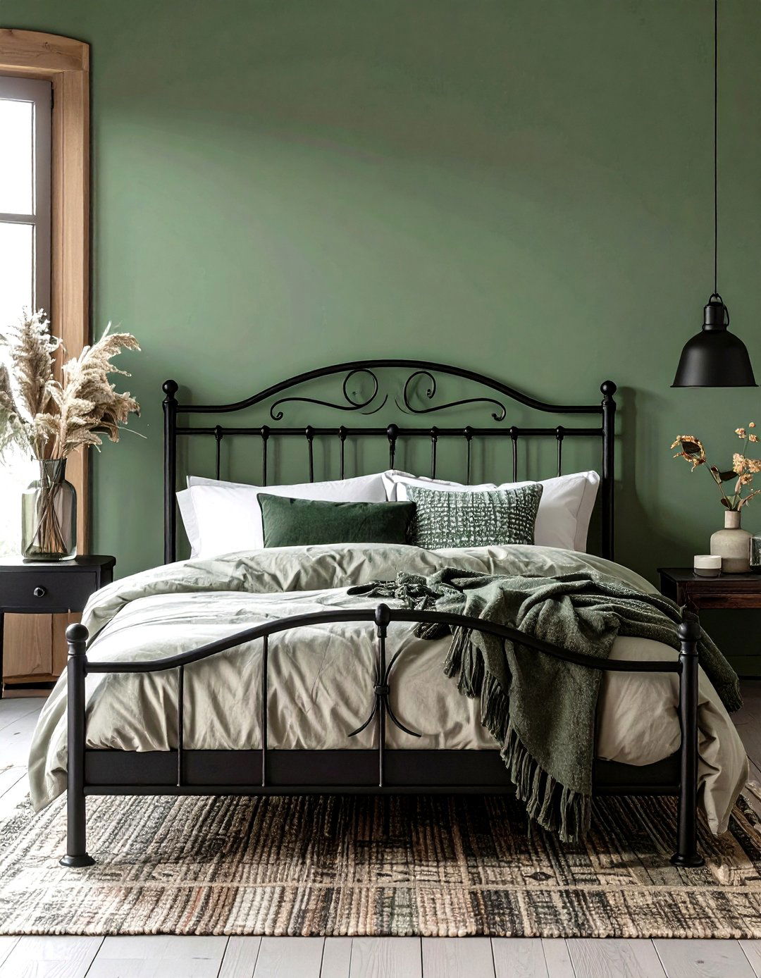 30 Rustic Sage Green Bedroom Ideas for a Calm Home