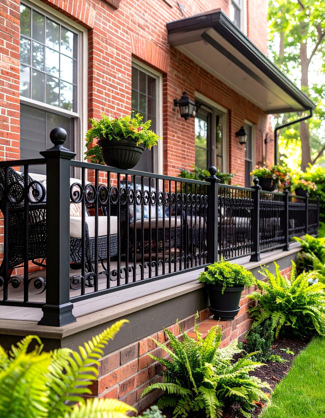 Wrought Iron Deck Railing - 30 deck railings ideas