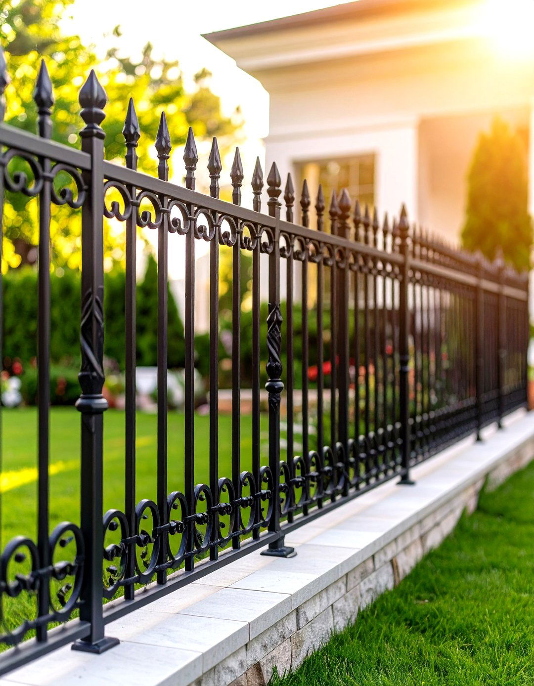 Wrought Iron Patio Fence - 30 patio fence ideas