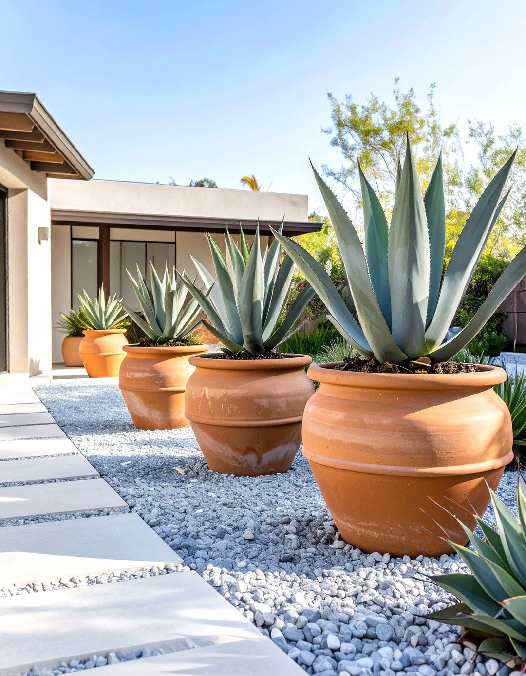 Yard Landscaping with a Low Maintenance Gravel Yard - 30 yard landscaping ideas