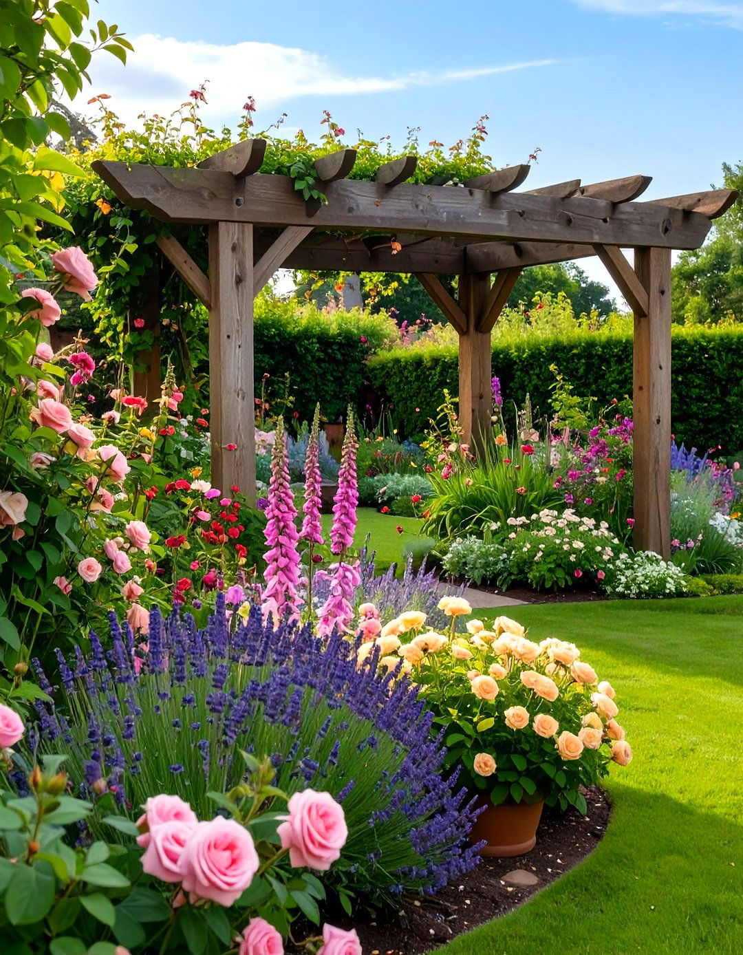 Yard Landscaping with an English Cottage Garden Style - 30 yard landscaping ideas