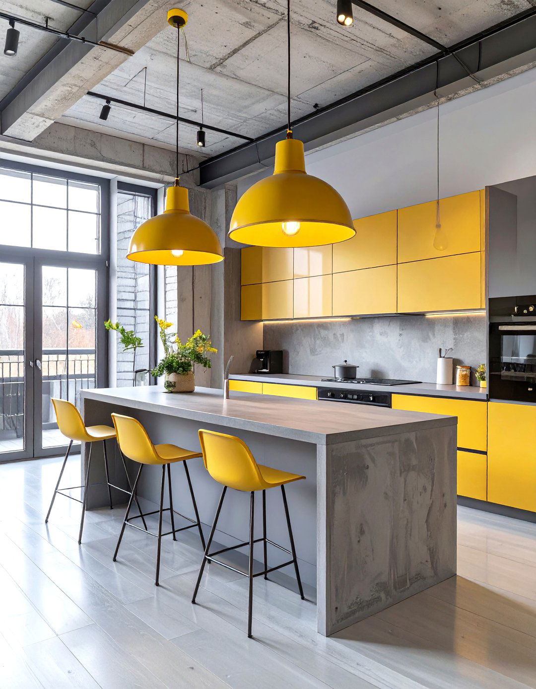 Yellow Pendant Light Fixtures - 30 yellow kitchen ideas