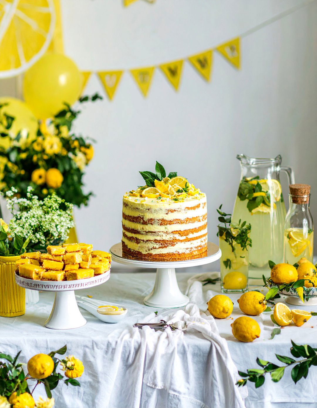 You Are My Sunshine Lemon Delights - 30 baby shower food ideas girl