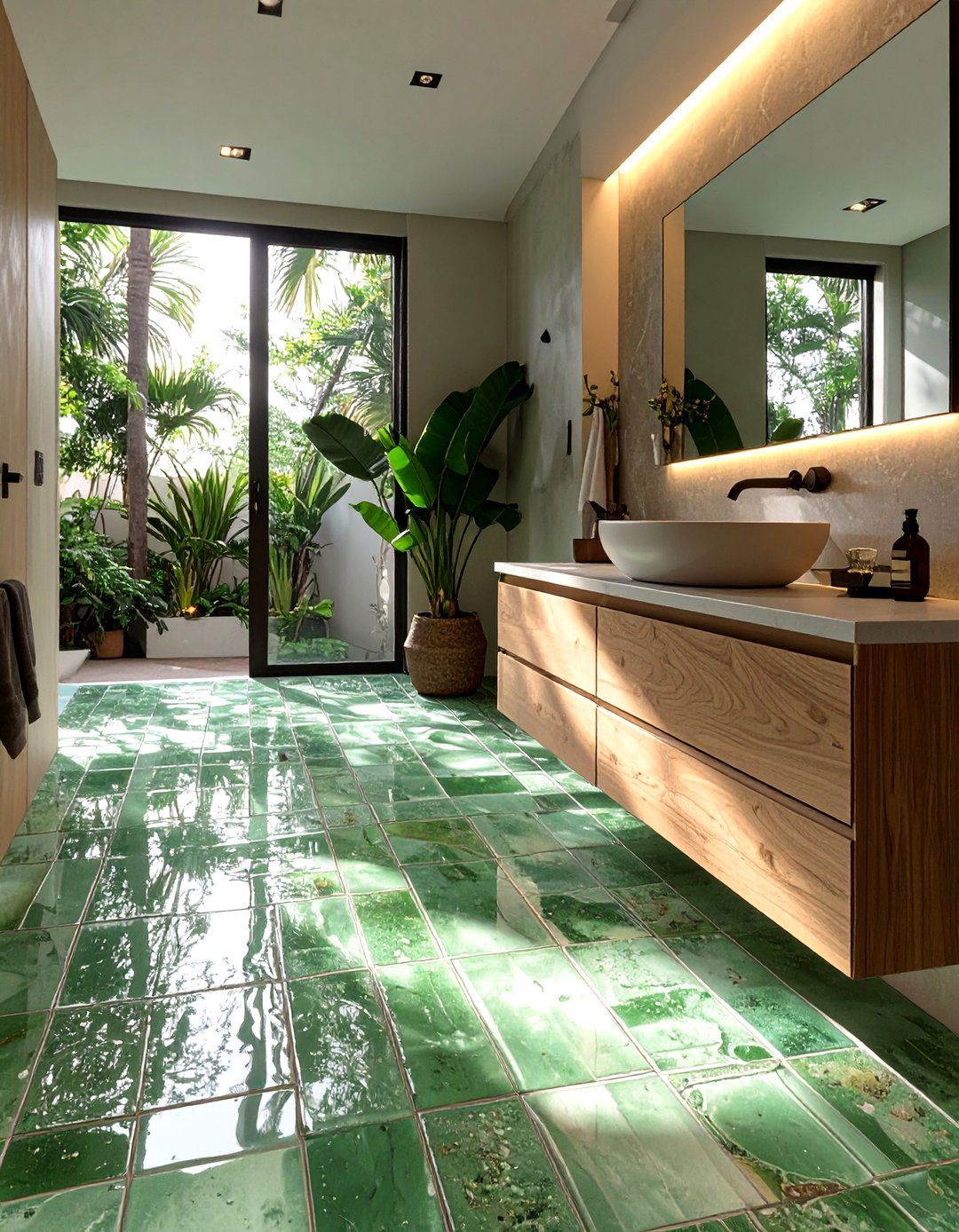 Zellige Tile Bathroom Floors - 30 bathroom floor tile ideas 2025