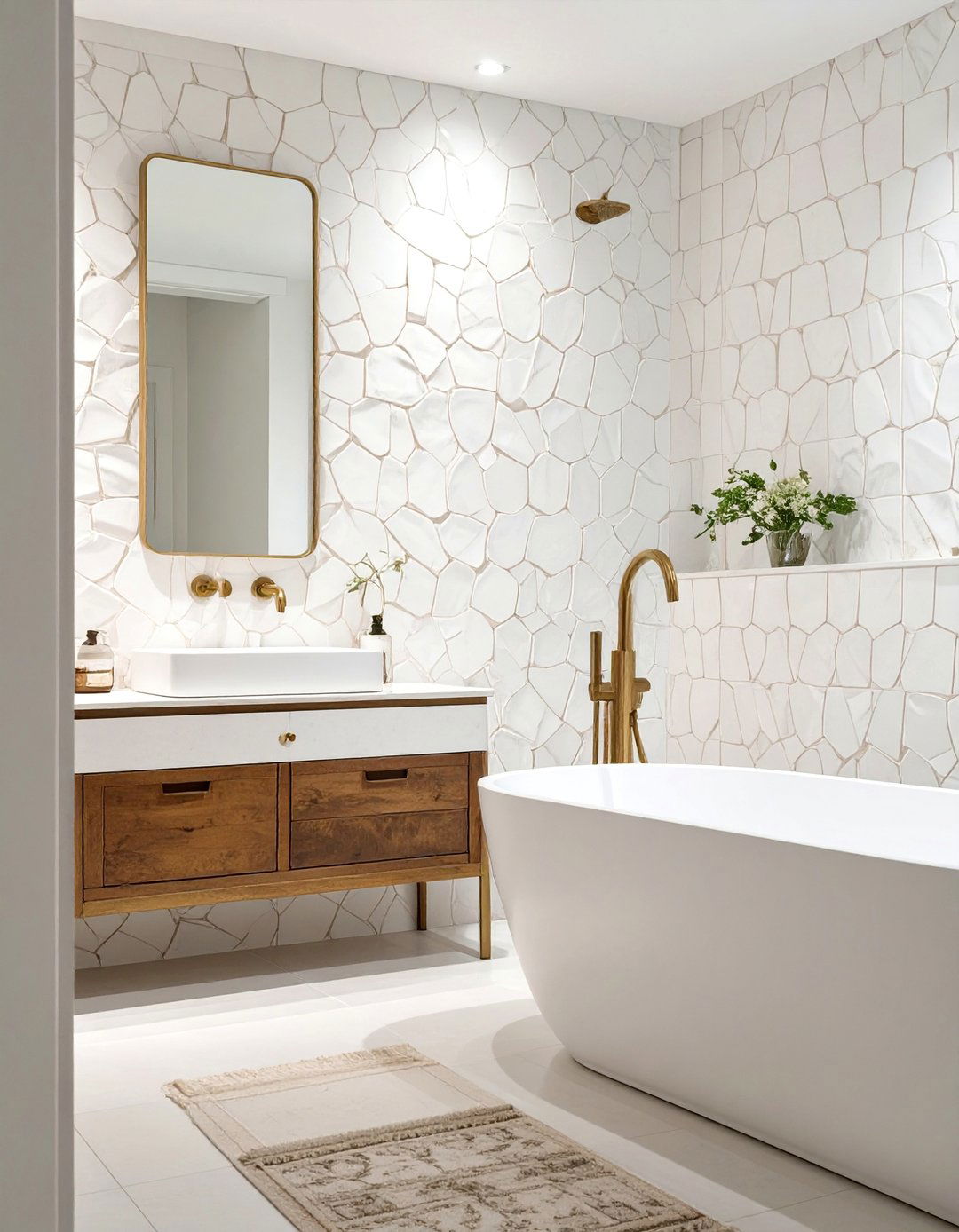30 Beautiful Bathroom Wall Tile Ideas to Elevate Style