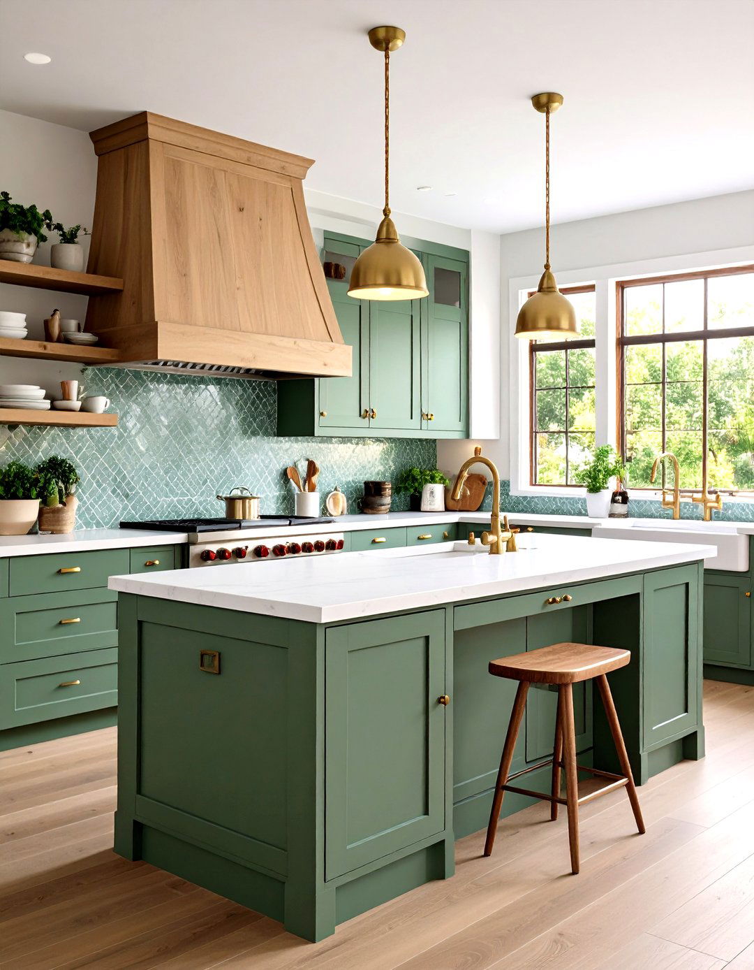 Zellige Tile Kitchen Backsplash - 30 kitchen backsplash ideas 2023