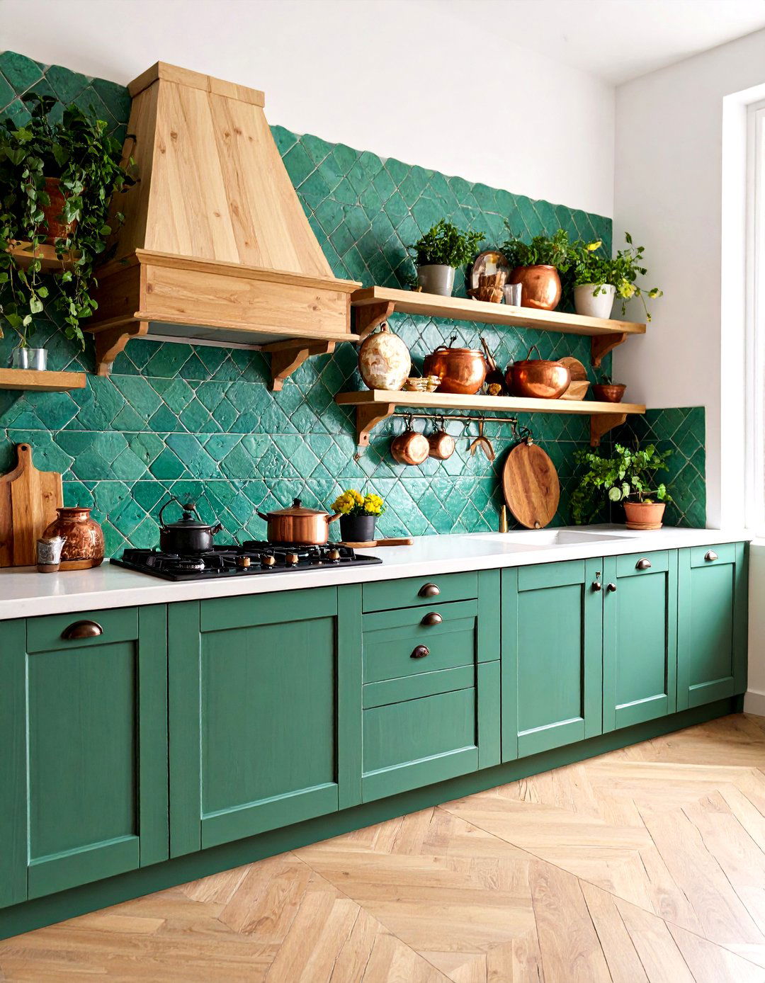Zellige Tile Kitchen Backsplash - 30 kitchen backsplash ideas 2025