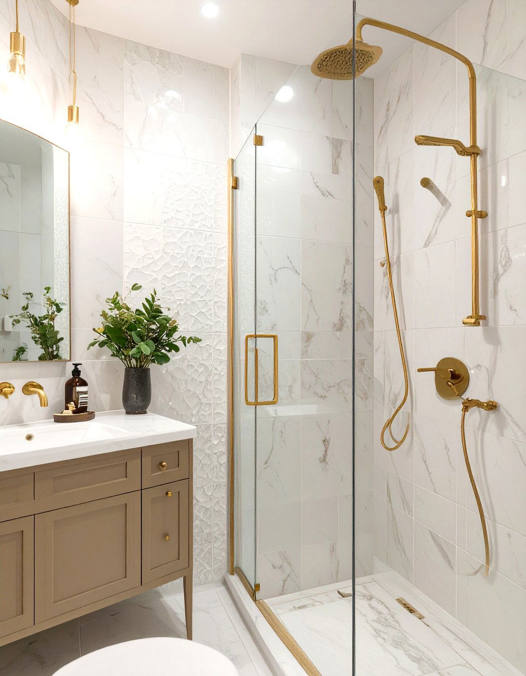 Zellige Tile Walk In Shower - 30 master bathroom walk in shower tile ideas