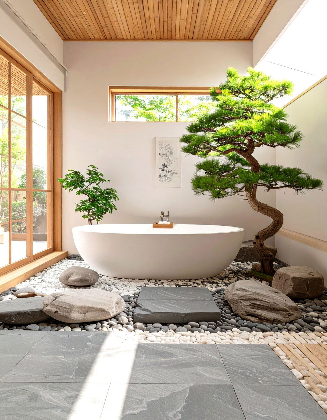 Zen Garden Bathroom - 30 how to design a bathroom ideas