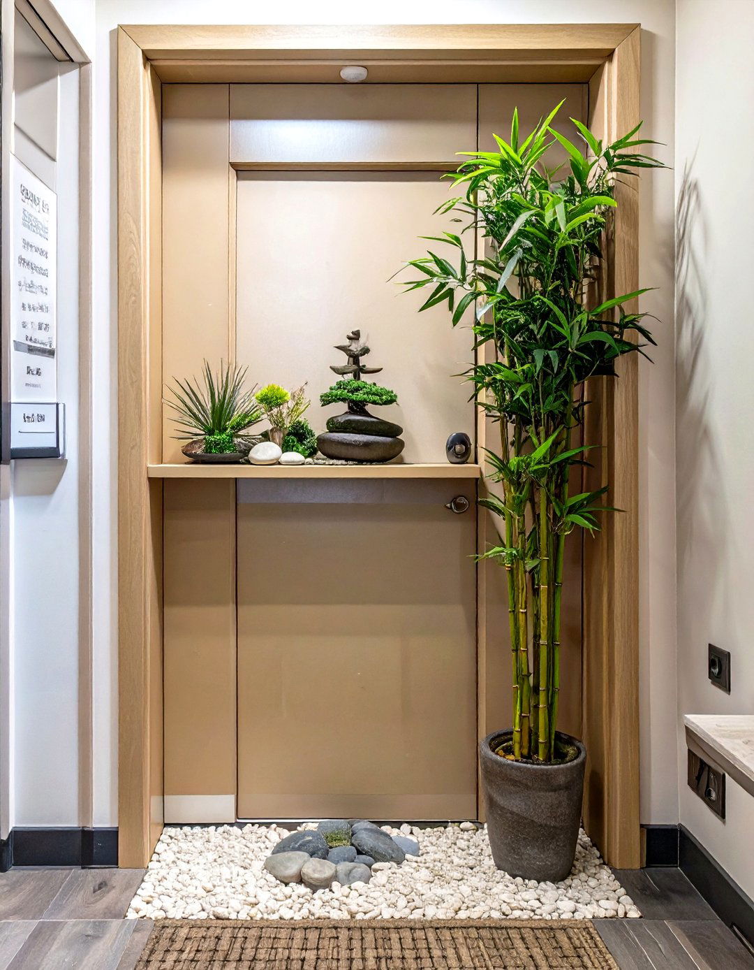 Zen Garden Door Concept - 30 office door decoration ideas