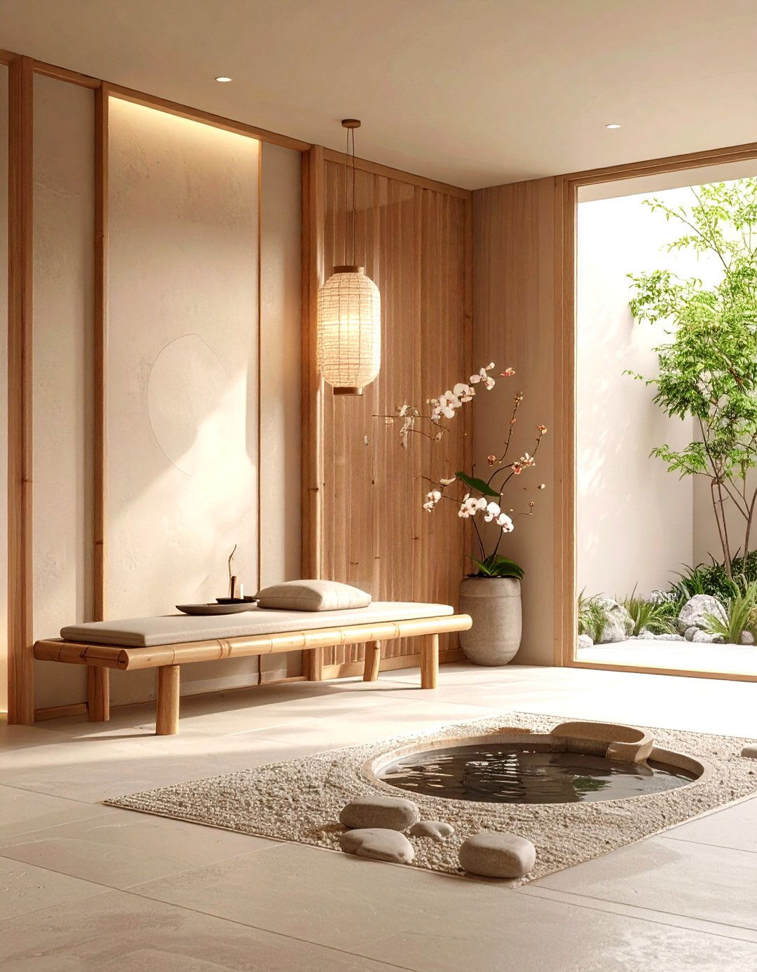 Zen Inspired Entryway - 30 entryway inspiration