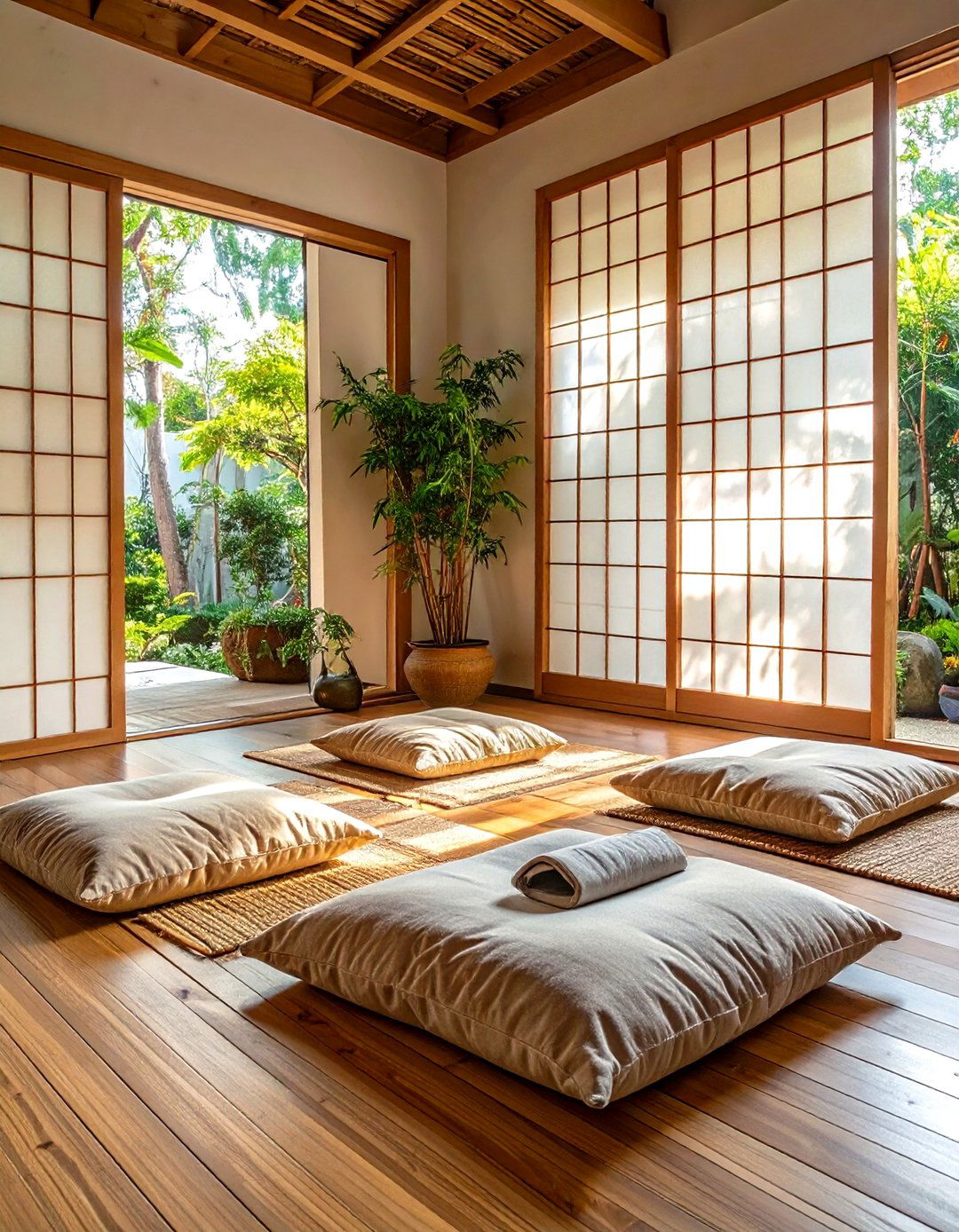 Zen Meditation and Yoga Room - 30 home design furniture ideas