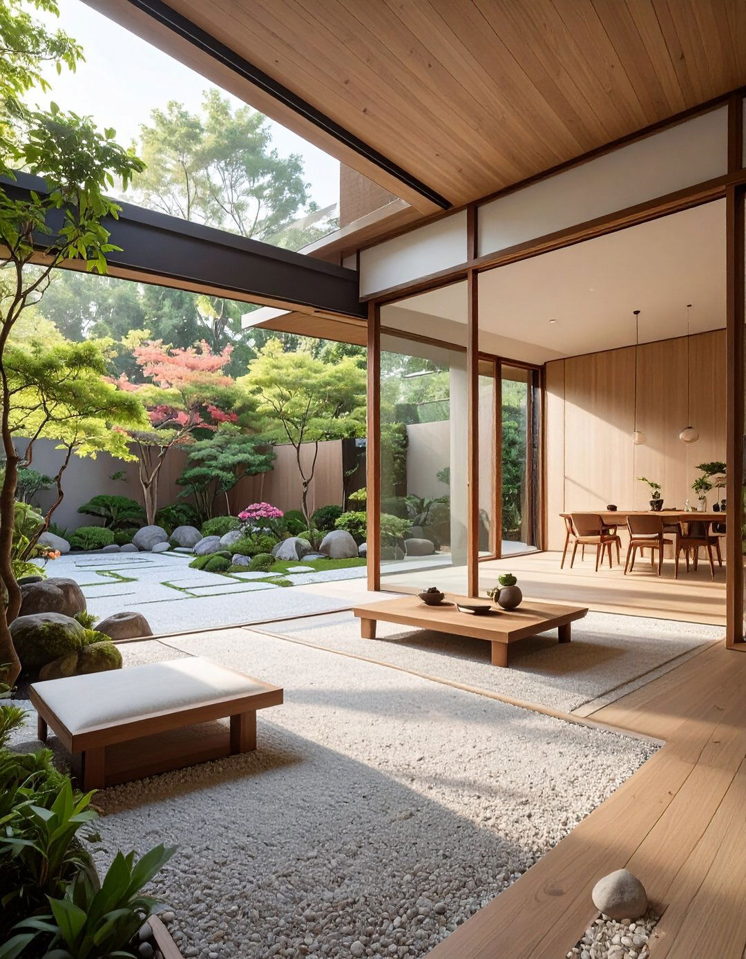 Zen Minimalist Garden House - 30 minimalist house design ideas