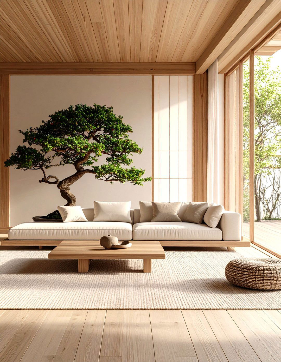 Zen Minimalist Living Room - 30 living room decor ideas 2025