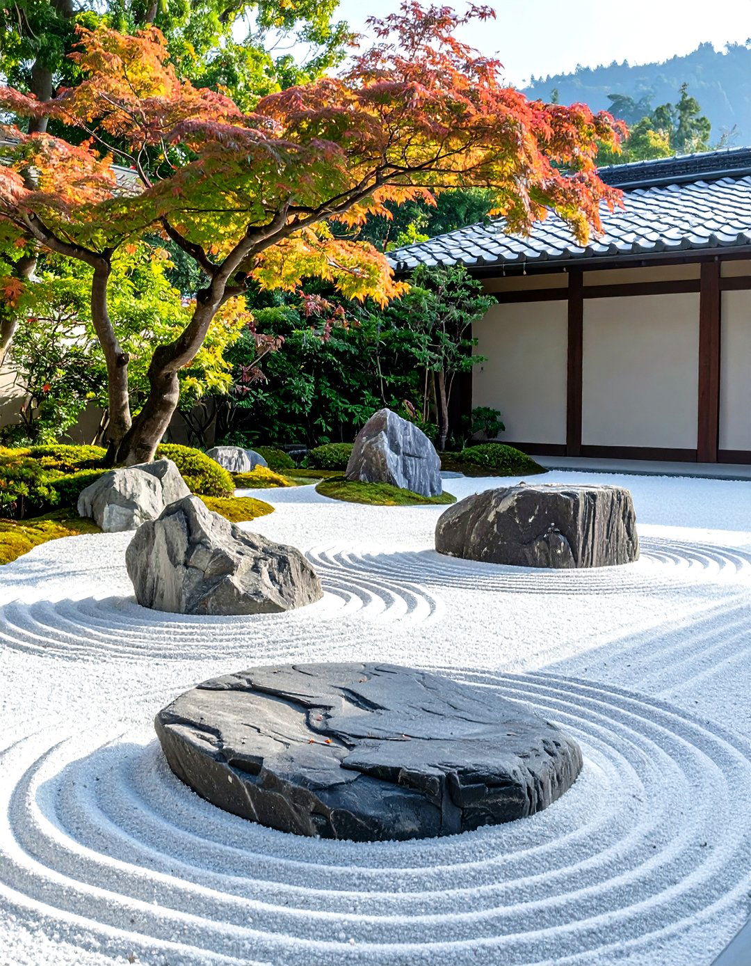 Zen Rock Garden - 30 outdoor landscaping ideas