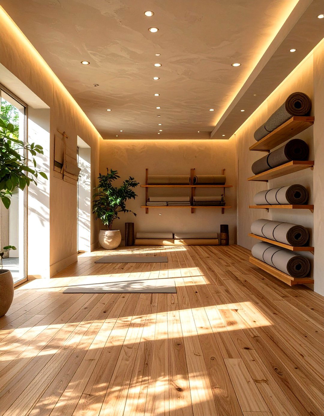 Zen Yoga Studio Garage - 30 garage interior ideas