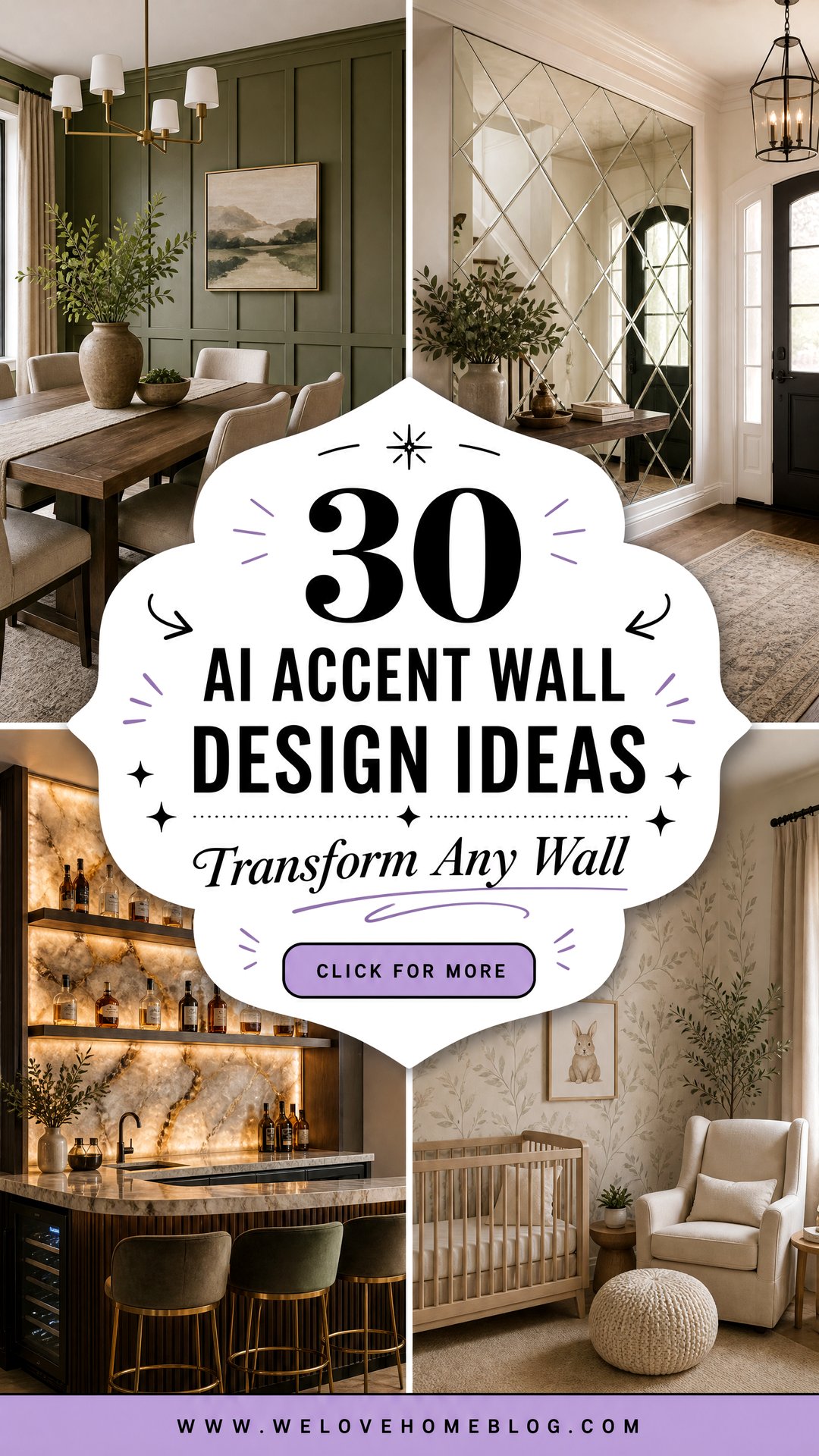 30 AI Accent Wall Design Ideas to Transform Any Room - 30 AI Accent Wall Design Ideas to Transform Any Room