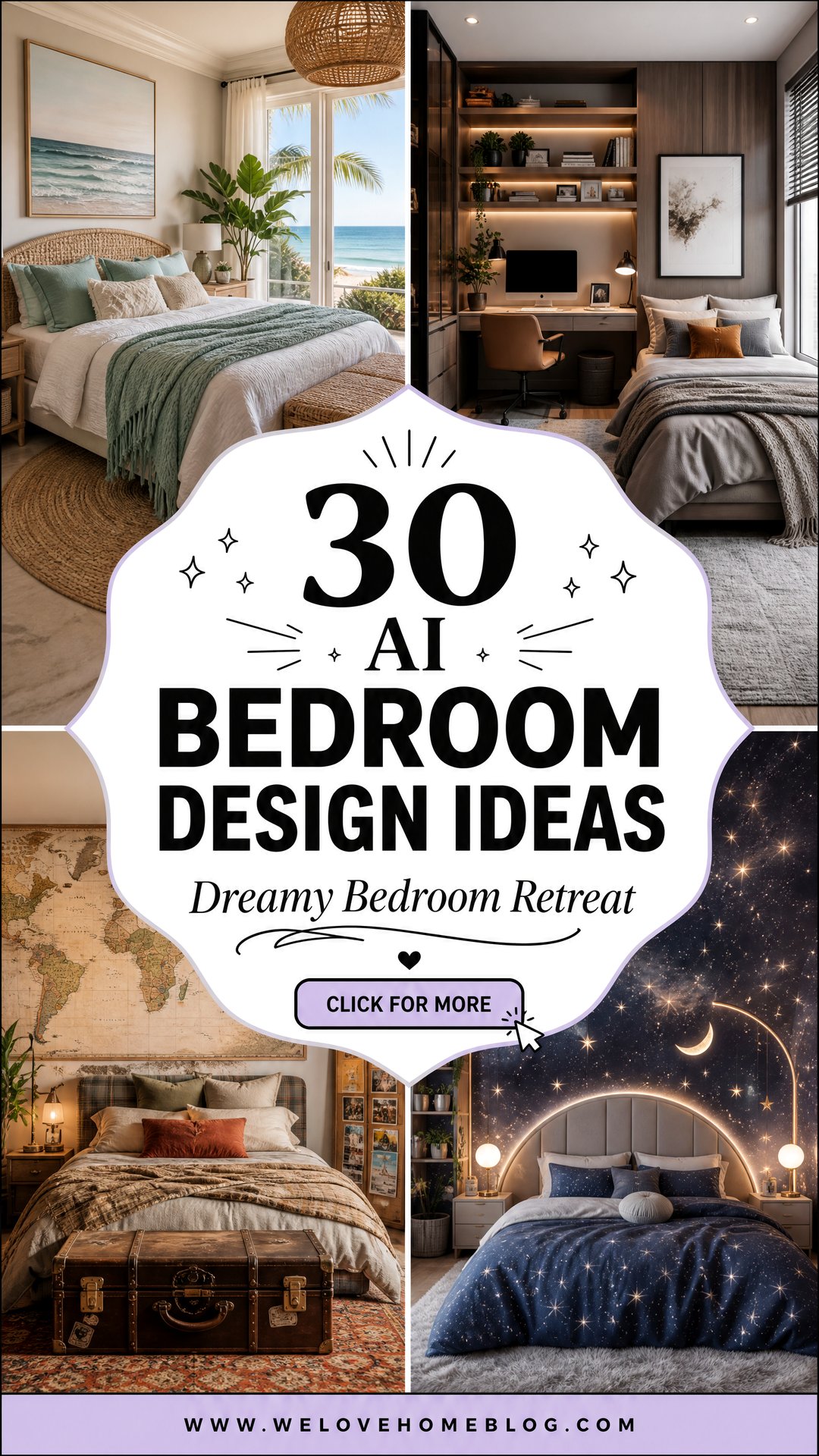30 AI Bedroom Design Ideas for a Relaxing Retreat - 30 AI Bedroom Design Ideas for a Relaxing Retreat