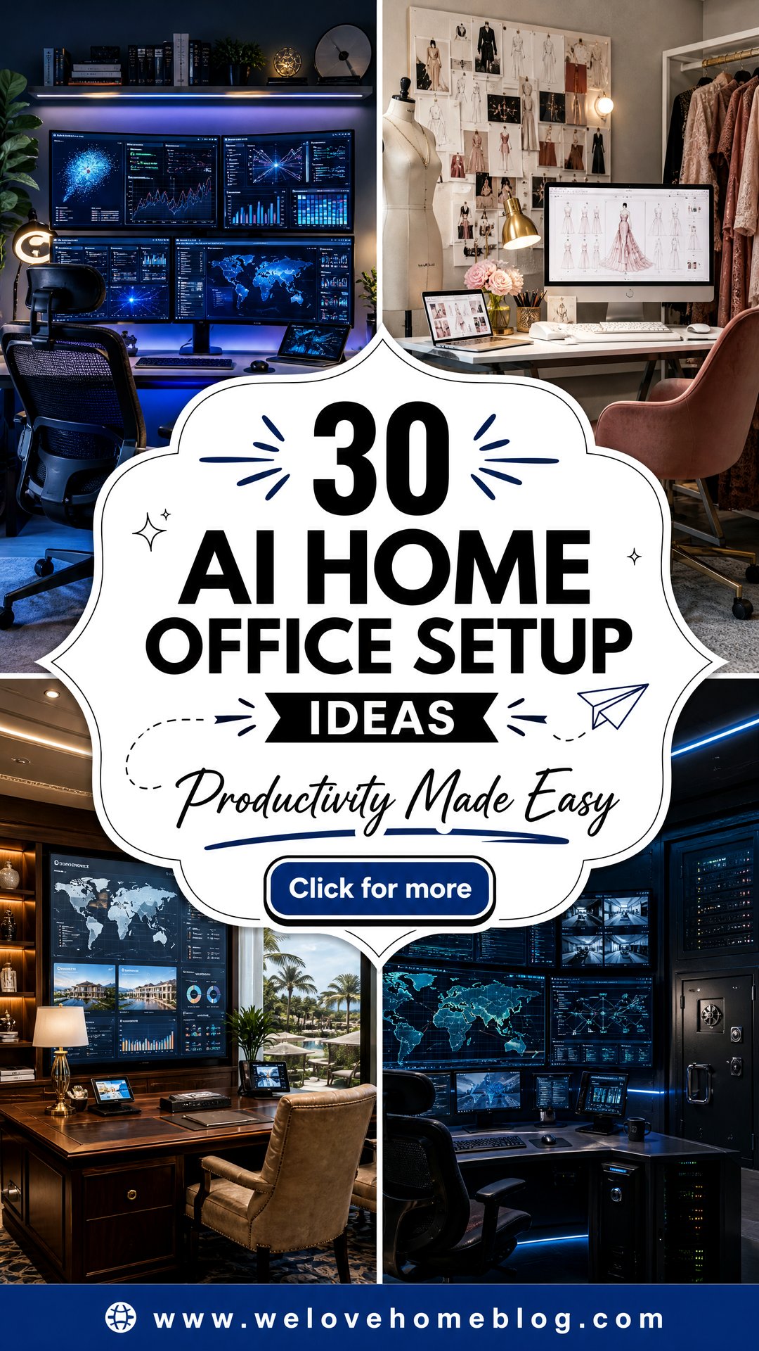 30 AI Home Office Setup Ideas for Productivity - 30 AI Home Office Setup Ideas for Productivity