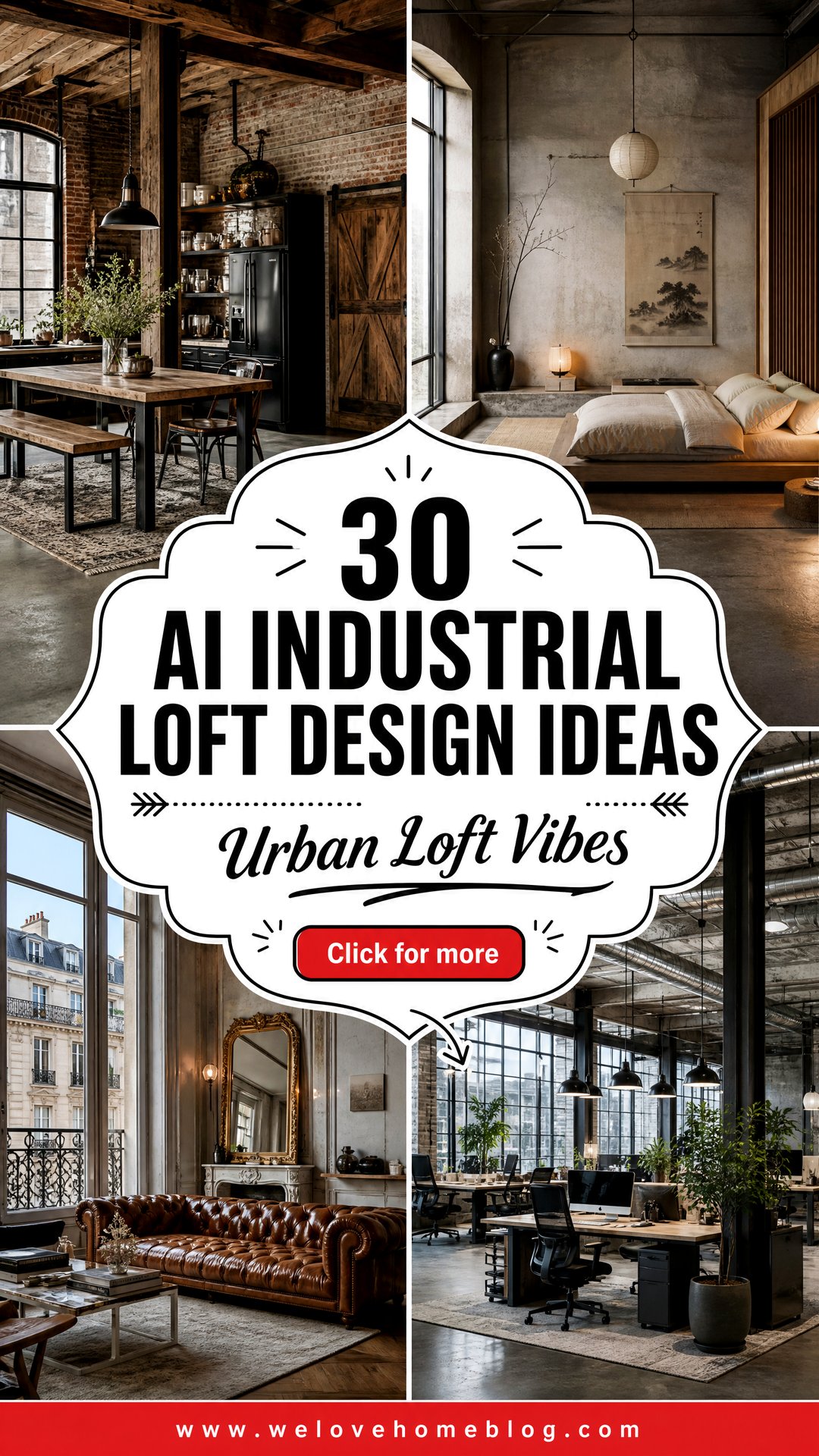 30 AI Industrial Loft Design Ideas for Urban Living - 30 AI Industrial Loft Design Ideas for Urban Living