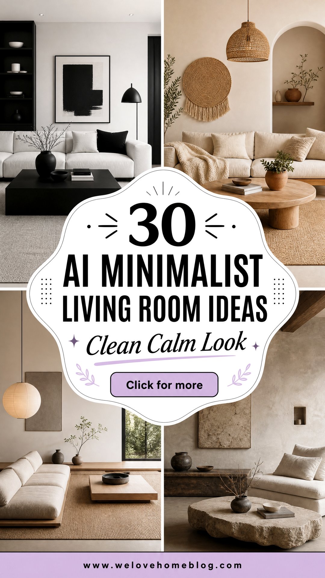 30 AI Minimalist Living Room Ideas for a Clean Look - 30 AI Minimalist Living Room Ideas for a Clean Look