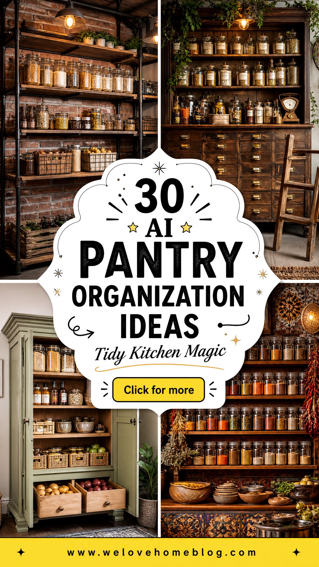 30 AI Pantry Organization Ideas for a Tidy Kitchen - 30 AI Pantry Organization Ideas for a Tidy Kitchen
