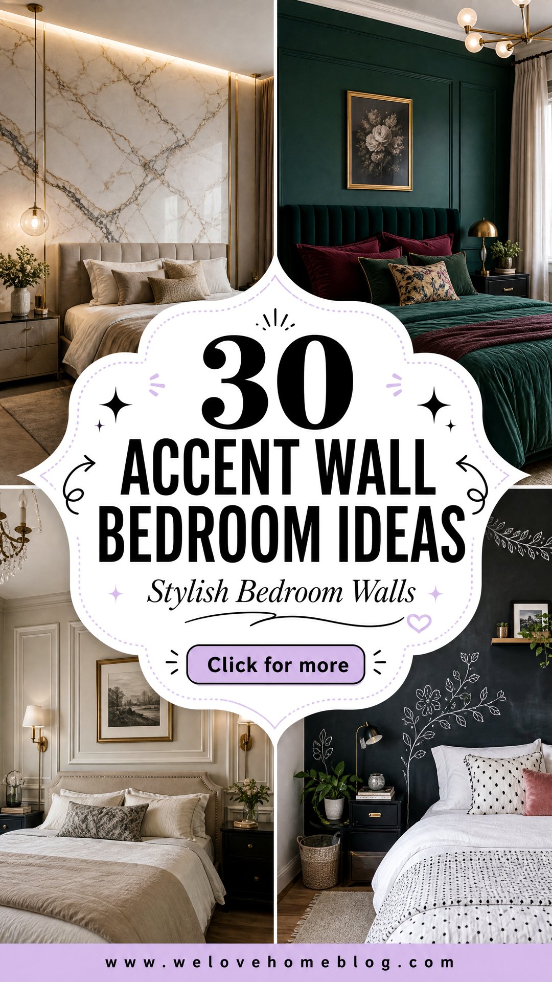 30 Accent Wall Bedroom Ideas to Add Style Today - 30 Accent Wall Bedroom Ideas to Add Style Today
