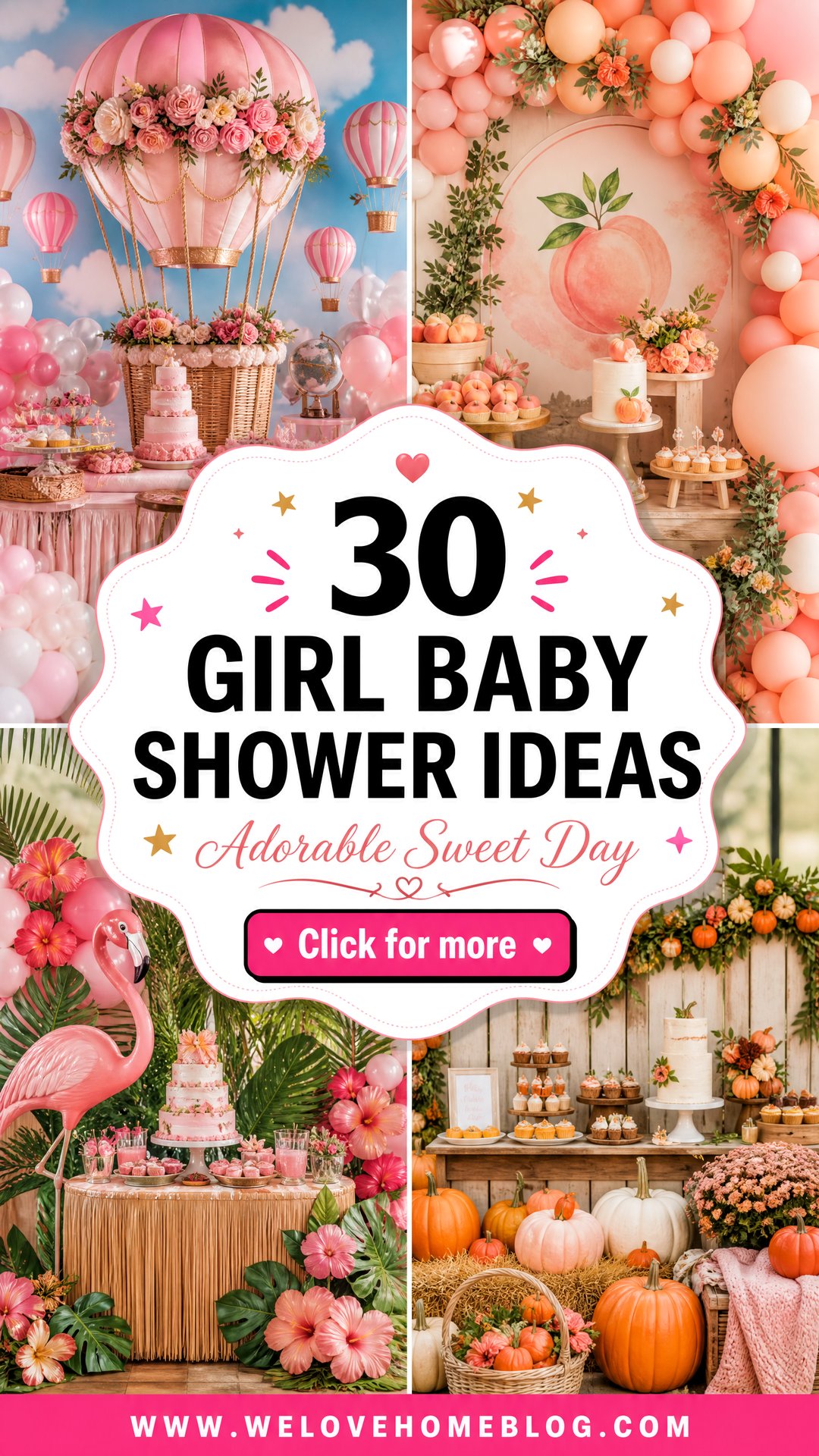 30 Adorable Girl Baby Shower Ideas for a Perfect Day - 30 Adorable Girl Baby Shower Ideas for a Perfect Day